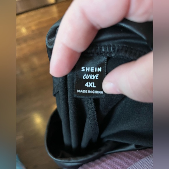 Faux leather type tights - Picture 2 of 6